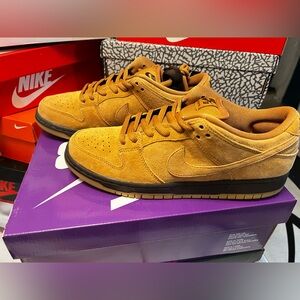 BRAND NEW Nike Dunk Low Pro SB Men's Brown Sneakers